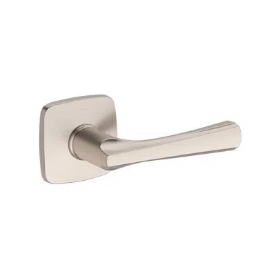 Baldwin Wyndcliff Full Dummy Lever With Soft Square Rose In Polished Brass