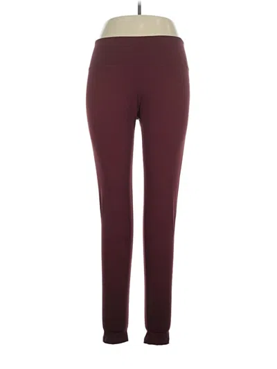 Pre-owned Baleaf Sports Active Pants In Burgundy