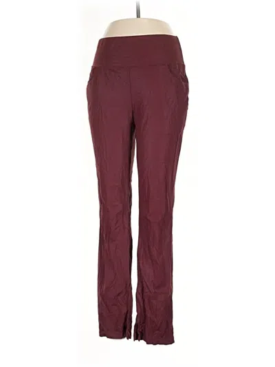 Pre-owned Baleaf Sports Active Pants In Burgundy