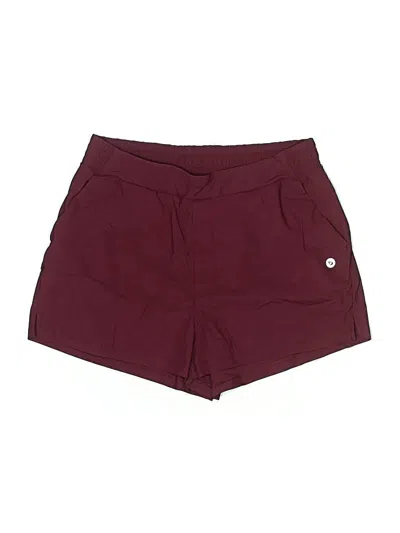 Pre-owned Baleaf Sports Athletic Shorts In Burgundy