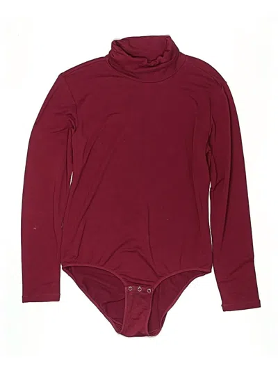 Pre-owned Baleaf Sports Bodysuit In Burgundy