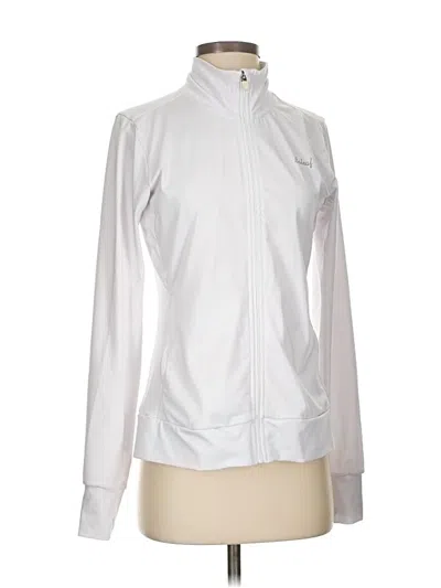 Pre-owned Baleaf Sports Cardigan Sweater In White