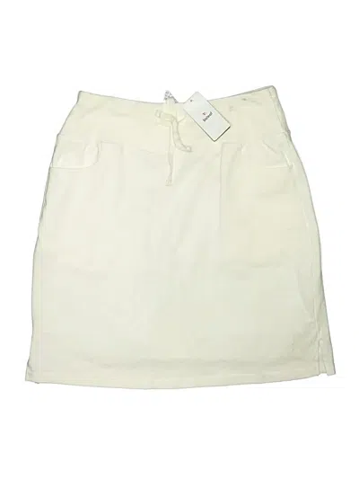 Pre-owned Baleaf Sports Casual Skirt In White