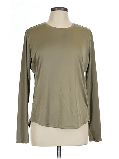 Pre-owned Baleaf Sports Long Sleeve T-shirt In Green