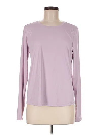 Pre-owned Baleaf Sports Long Sleeve T-shirt In Purple