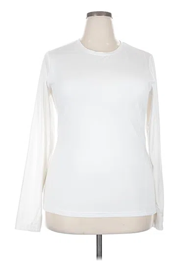 Pre-owned Baleaf Sports Long Sleeve T-shirt In White