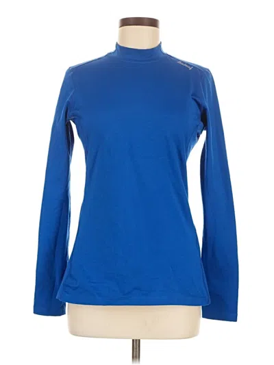 Pre-owned Baleaf Sports Long Sleeve Turtleneck In Blue