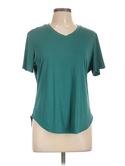 Pre-owned Baleaf Sports Short Sleeve T-shirt In Teal
