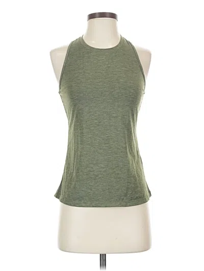 Pre-owned Baleaf Sports Tank Top Green Halter Neckline Tops