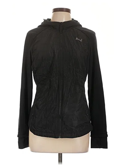 Pre-owned Baleaf Sports Zip Up Hoodie In Black