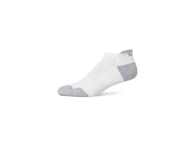 Balega Hidden Contour No Show Tab Crew Cut Socks Shoes White: Lg (us Men's Shoe 9.5-11.5 - Women's Shoe 11-