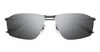 Balenciaga Geometric Frame Sunglasses In Gray
