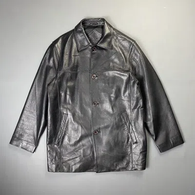 Pre-owned Balenciaga - Nicolas Ghesquière - 1997 Leather Jacket In Black