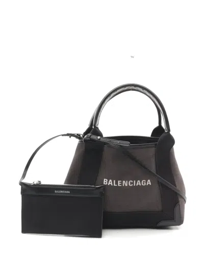 Pre-owned Balenciaga 00s Hippopotamus Xs Handbag In Black