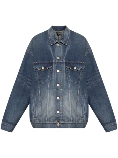 BALENCIAGA BALENCIAGA 100% COTTON CLASSIC JACKET