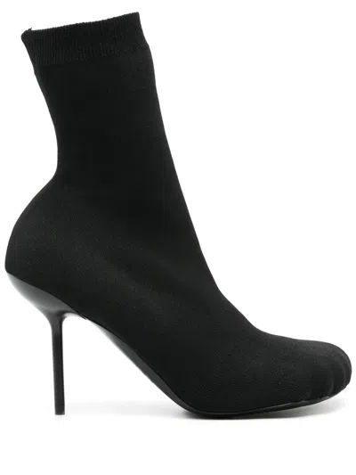 Balenciaga Anatomic 95 Ankle Boots In Black
