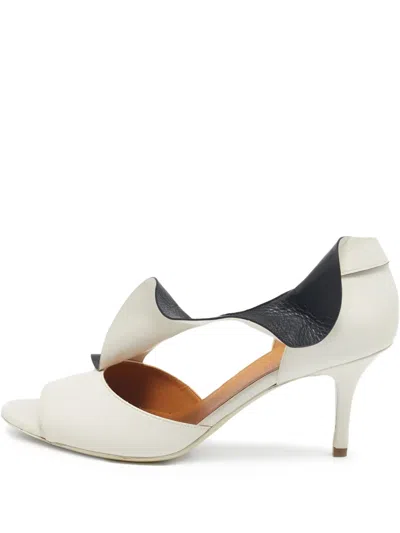 Pre-owned Balenciaga 100mm Two-tone Sandals