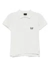 Balenciaga Polo Shirt With Side Slits And Straight Hem