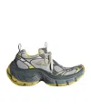 Balenciaga Men's 10xl Trainers In Grey/yellow In Gray