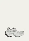 Balenciaga Women's Cargo Trainers In White/grey In White Black Grey