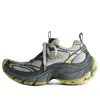 Balenciaga Men's 10xl Trainers In Grey/yellow