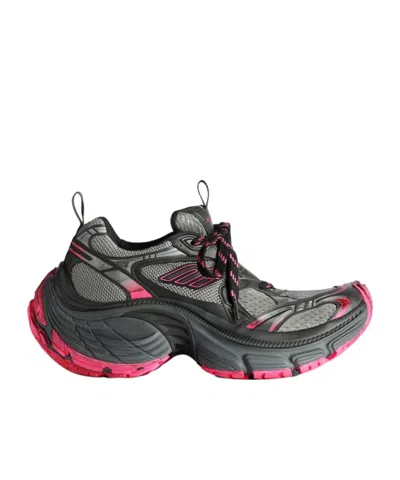 Balenciaga 10xl Sneakers In 1510 Grey/pink/black
