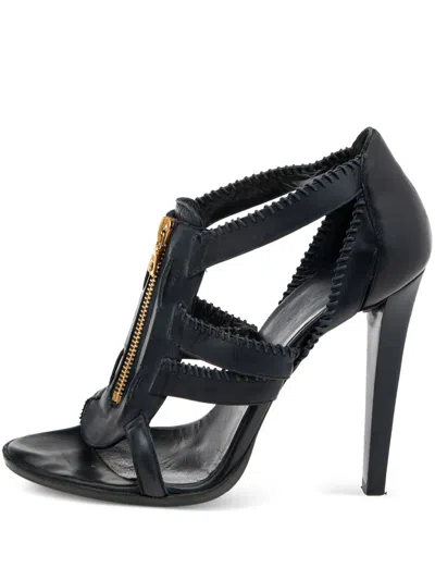 Pre-owned Balenciaga 120mm Gladiator Strappy Sandals