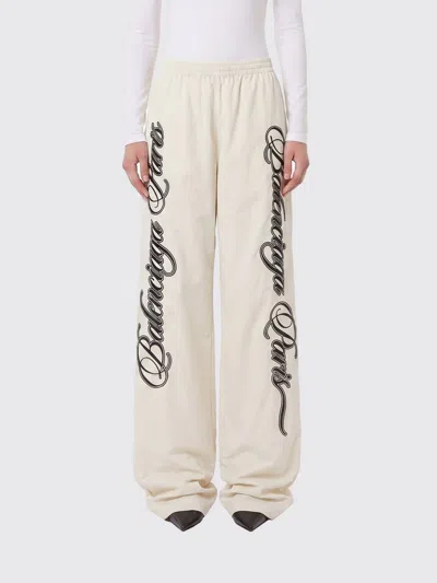 BALENCIAGA BALENCIAGA JERSEY JOGGING PANTS WITH LOGO,I01796005