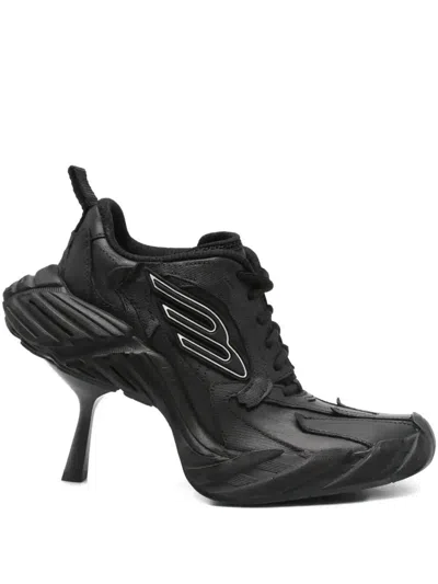 Balenciaga 140mm Monday Leather Pumps In Black