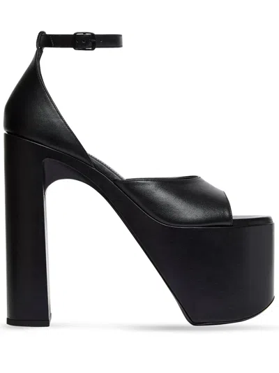 Balenciaga Black Leather Leather Heels