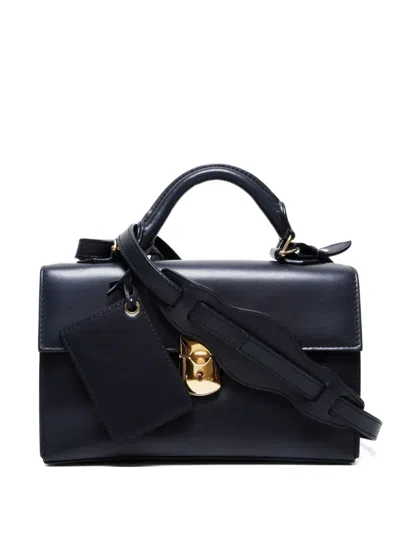 Pre-owned Balenciaga 2000-2015s Leather Tote Bag In Blue