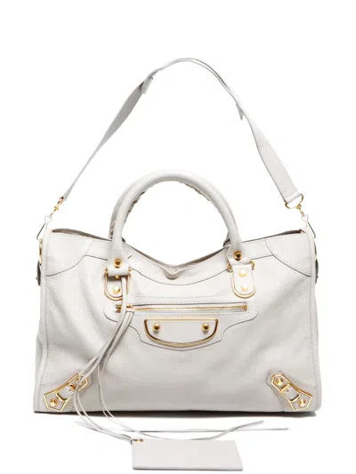 Pre-owned Balenciaga 2000-2020 Classic City Tote Bag In White