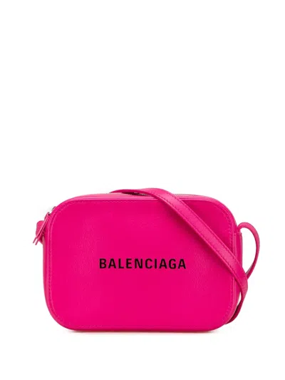Pre-owned Balenciaga 2000-2024 Xs Leather Everyday Camera Bag Crossbody Bag