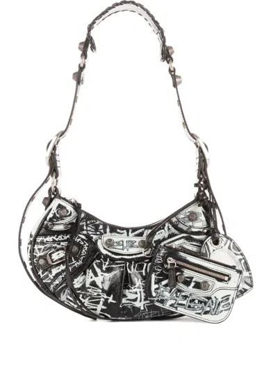 Pre-owned Balenciaga 2000 Agneau Arena Handbag In Black