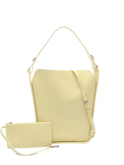 Pre-owned Balenciaga 2000s Leather Tote Bag In Neutral