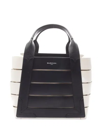 Pre-owned Balenciaga 2000s Marine Leather Tote Bag