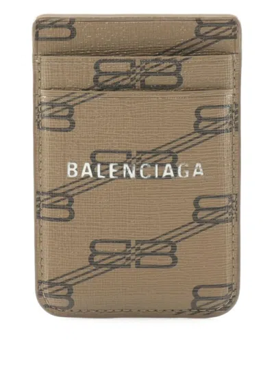 Pre-owned Balenciaga 2000s Monogram Cardholder