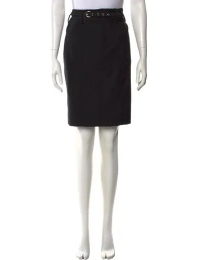 Pre-owned Balenciaga 2002 Knee-length Skirt W/ Tags In Black