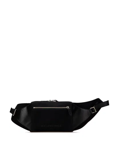 Pre-owned Balenciaga 2006-2019 Canvas And Leather Neo Lift Belt Bag
