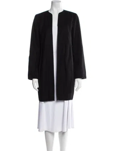 Pre-owned Balenciaga 2007 Wool Coat In Black