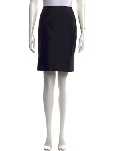 Pre-owned Balenciaga 2009 Mini Skirt In Black