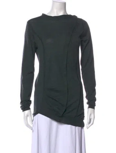 Pre-owned Balenciaga 2009 Wool Sweater In Green