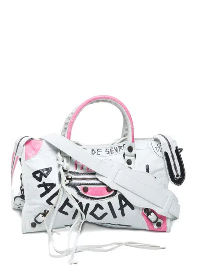 Pre-owned Balenciaga 2010-2020 City Graffiti Shoulder Bag
