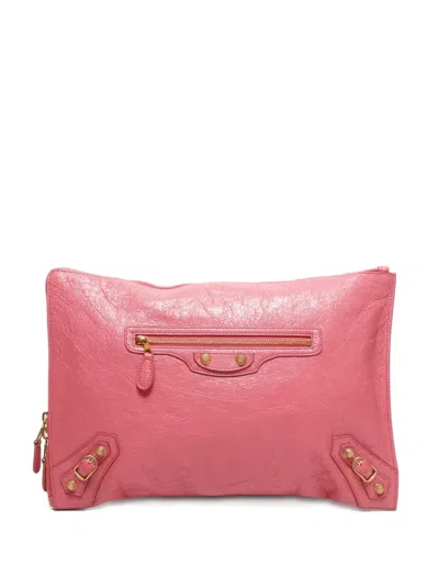 Pre-owned Balenciaga 2010-2020s Leather Clutch Bag