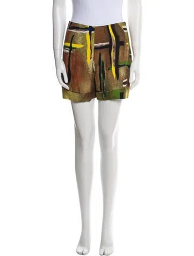 Pre-owned Balenciaga 2010 Mini Shorts In Green