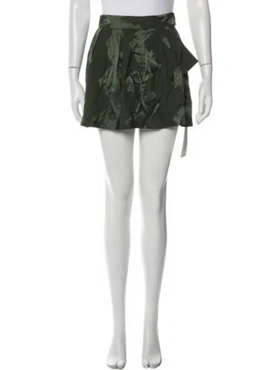 Pre-owned Balenciaga 2010 Mini Skirt In Green