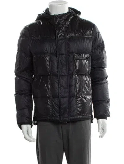 Pre-owned Balenciaga 2010 Puffer Coat In Gray