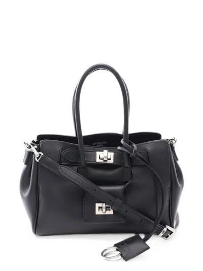 Pre-owned Balenciaga 2010s Bel Air Carryall Handbag In Black