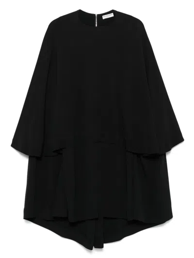 Pre-owned Balenciaga 2010s Crepe Midi Dress