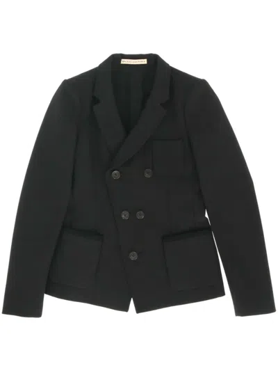 Pre-owned Balenciaga 2010s Double-breasted Blazer In Black